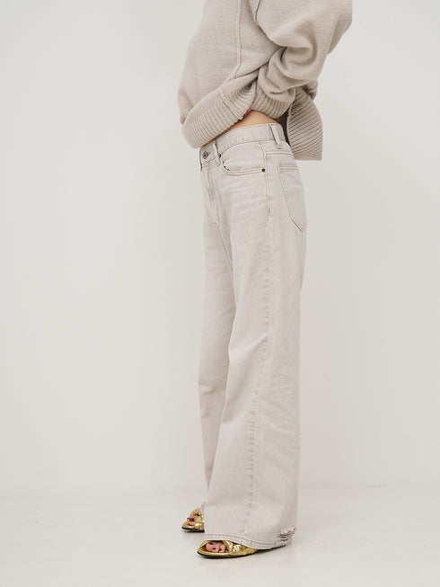 【 予約:11月中旬 】LOOSE FIT FLARE PT /Y254-31131